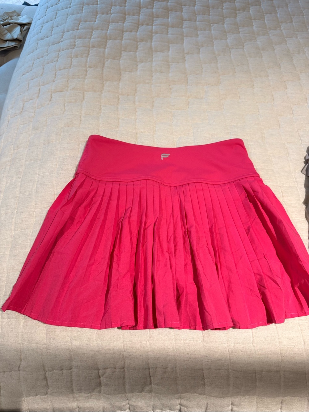 Fabletics Hot Pink (Dragonfruit) Pleated Tennis Skirt